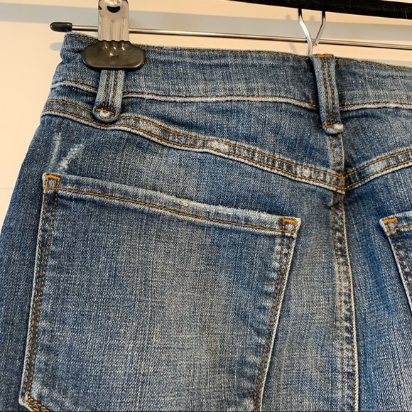 🧢Guess | Denim Button Fly Mini Skirt - Picture 8 of 14
